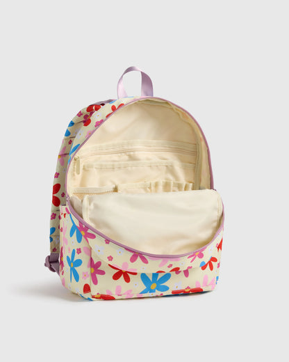 Recycled Double Pocket Backpack - One Size / Rainbow Clouds