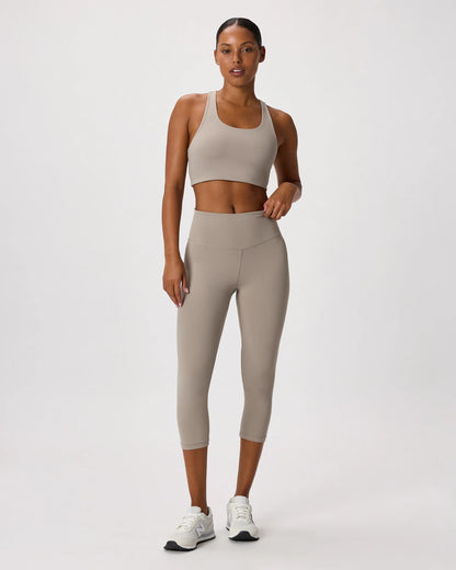 Ultra-Form Scoop Neck Longline Bra - XS / Black Camo