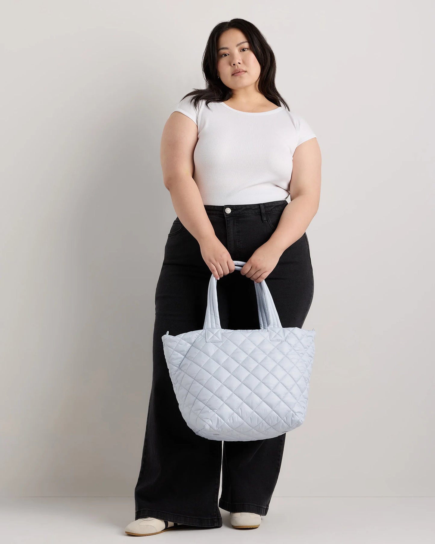 Transit Quilted Carry-All Tote - One Size / Porcelain Blue