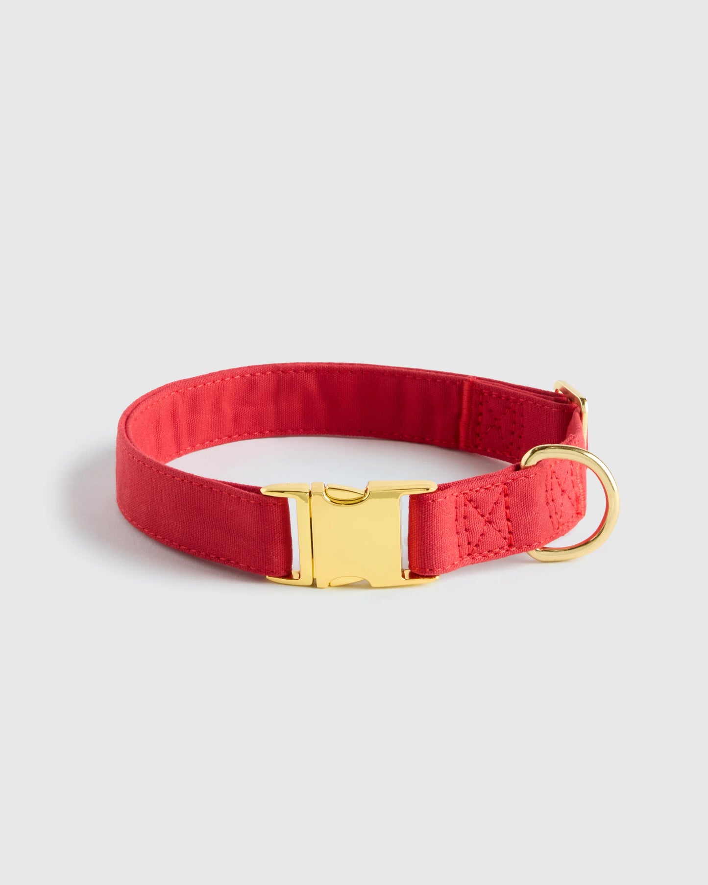 100% Cotton-Wrapped Nylon Dog Collar - XS / Navy
