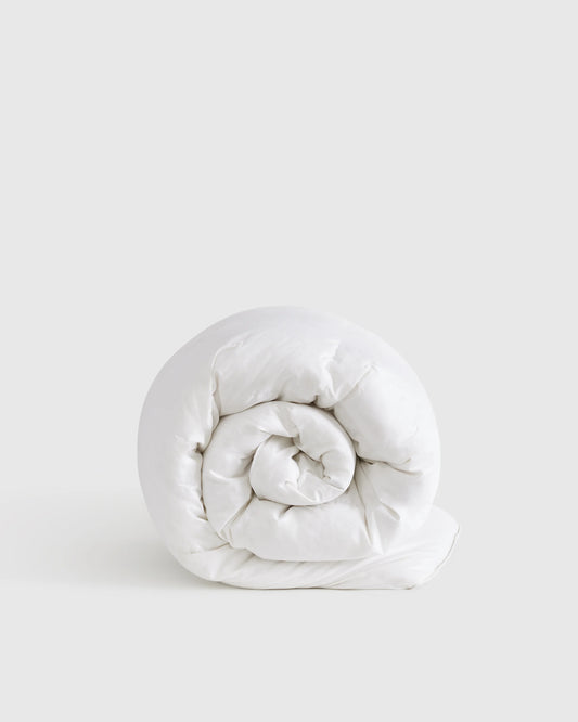 Luxe Goose Down Duvet Insert - Twin / White