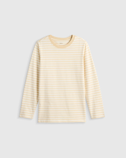 100% Organic Cotton Jersey Long Sleeve Tee - 6 / Dino Sketch