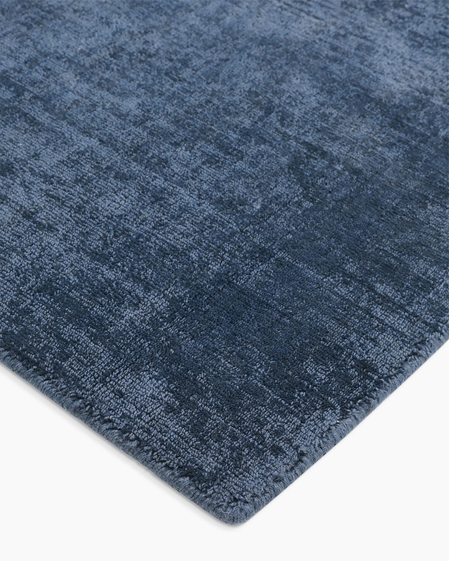 Drew Hand-Loomed Jute Rug - 5' x 8' / Blue