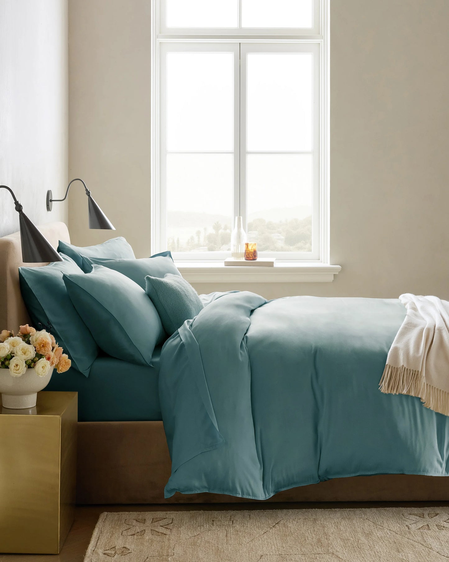 Bamboo Duvet Cover Set - Twin / Sand