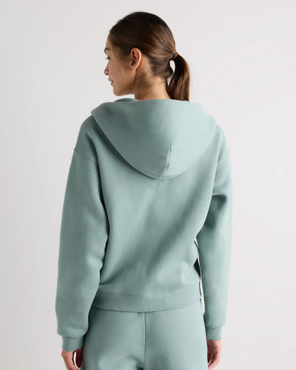 Everyday Fleece Full-Zip Hoodie - XS / Coastal Sage