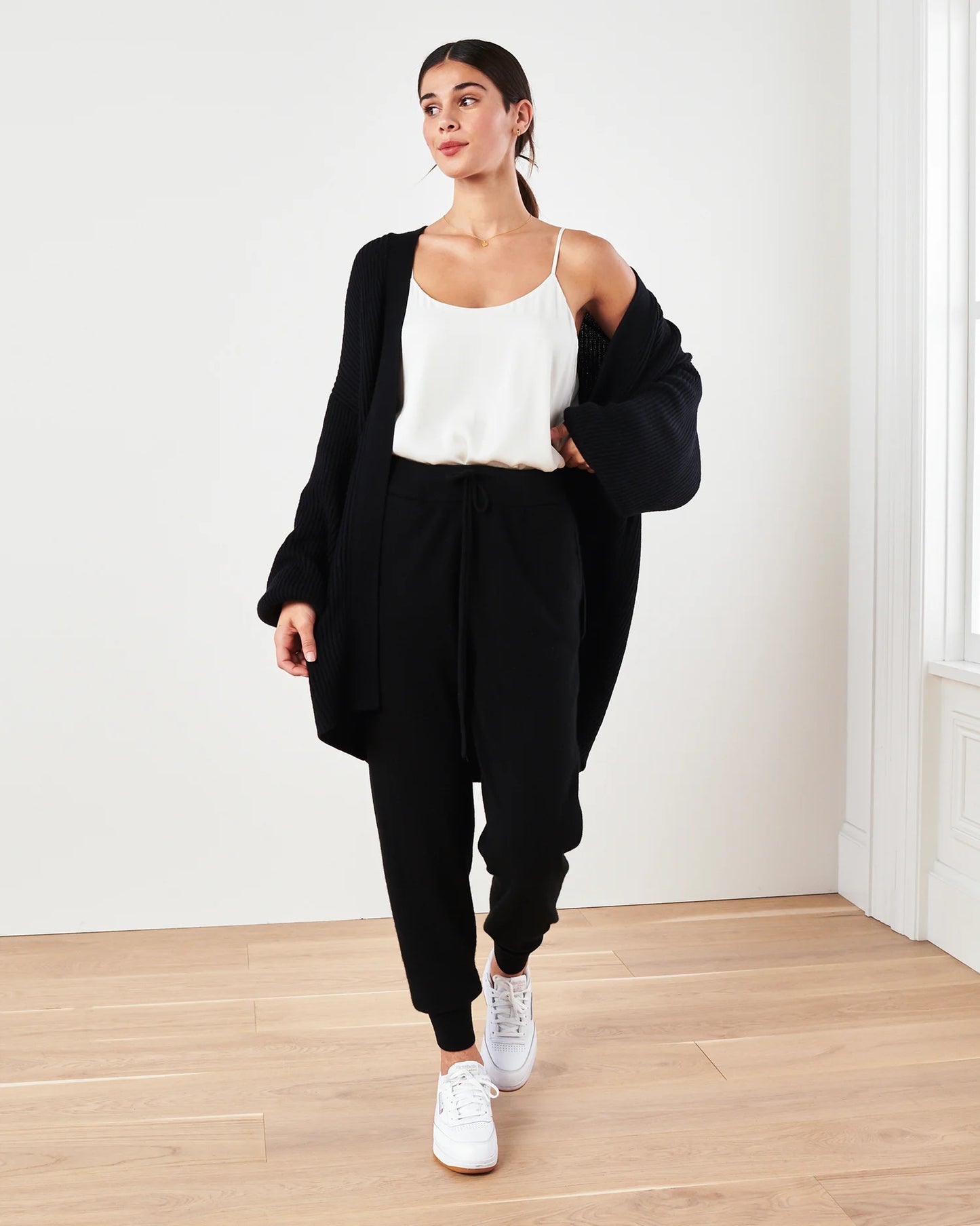 100% Organic Cotton Oversized Cardigan - XS / Camel