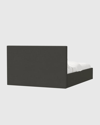 100% Linen Square Bed - Full / Canvas