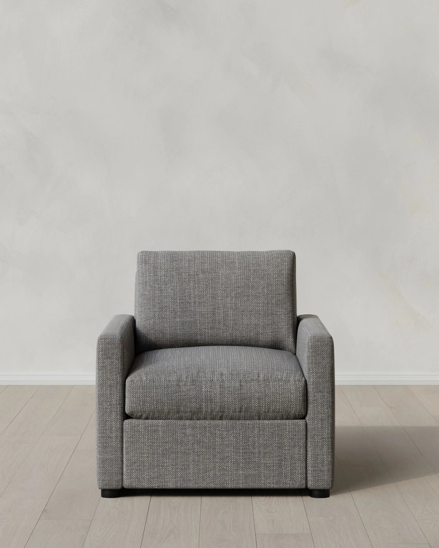 Brennan Accent Chair in Performance Chenille Linen Blend - One Size / Sorrell