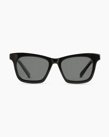 Luna Polarized Acetate Sunglasses - Narrow / Tan Tortoise with Brown Lens