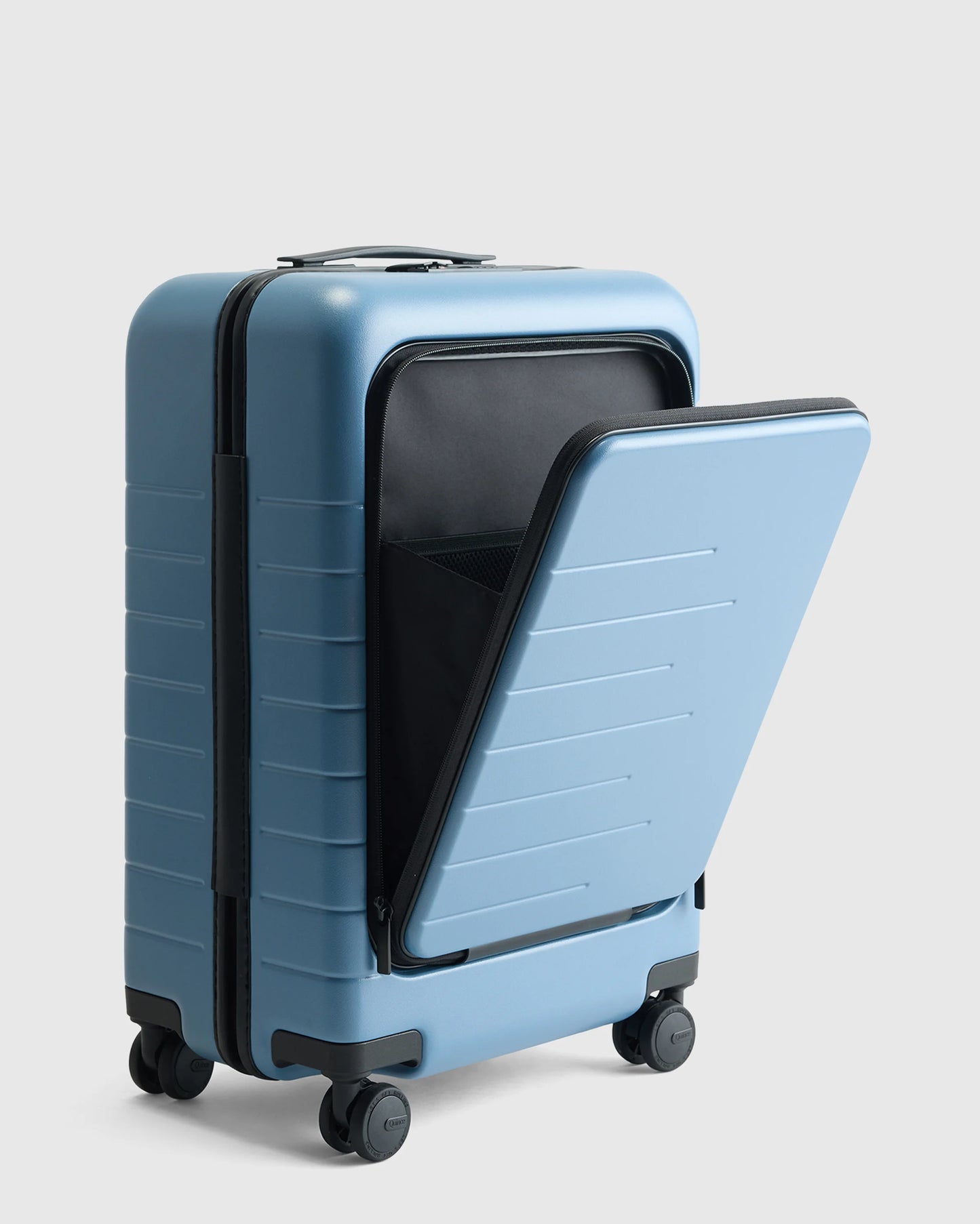 Front Pocket Carry-On Suitcase - One Size / Lavender