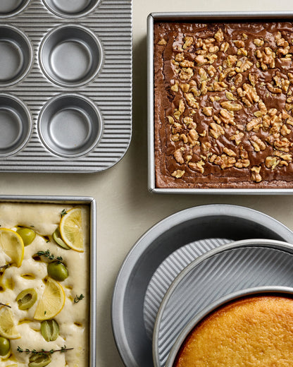 6-Pc Nonstick Steel Cake & Pie Bakeware Set by USA Pan - One Size / No Color