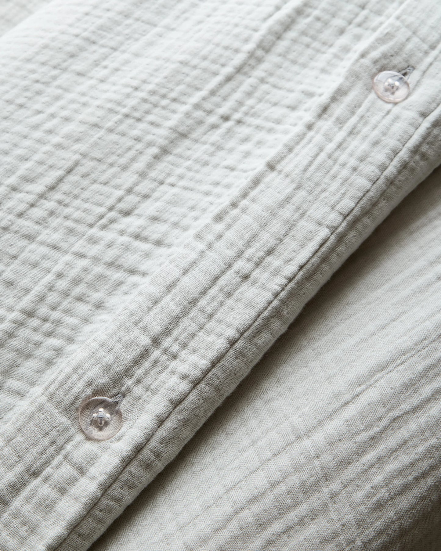 Organic Cotton Gauze Duvet Cover - Twin / Dried Sage