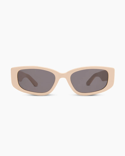 Granada Polarized Acetate Sunglasses - One Size / Cream with Grey lens