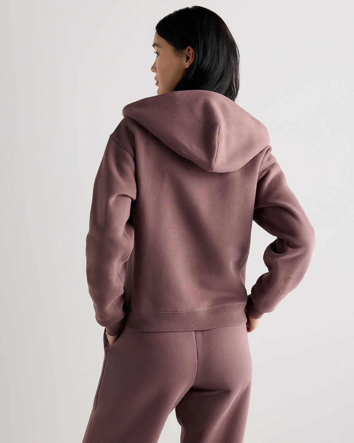 Everyday Fleece Full-Zip Hoodie - XS / Coastal Sage
