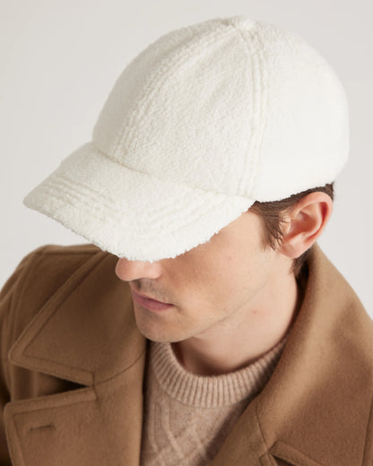 Sherpa Baseball Cap - XS/S / Ivory