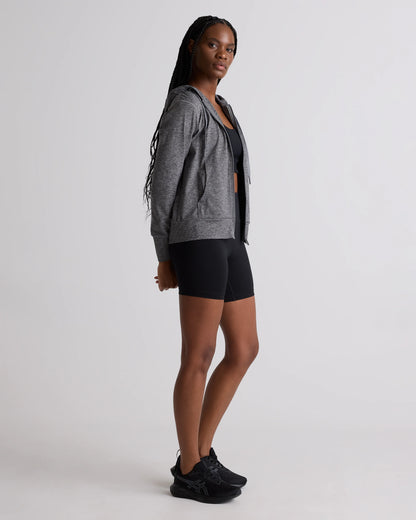 Flowknit Full-Zip Hoodie - XS / Heather Deep Navy