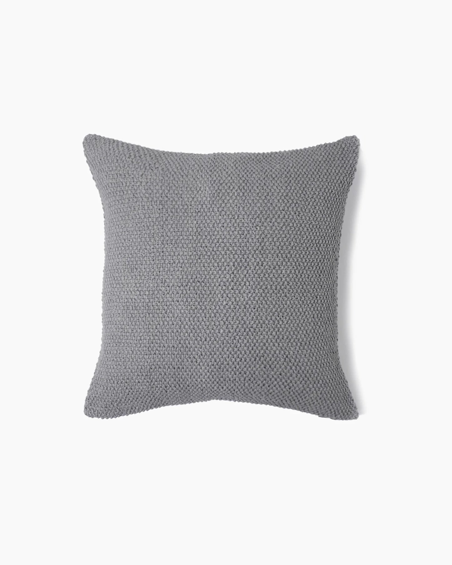 Textured Cotton Pillow Cover - Individual / Indigo