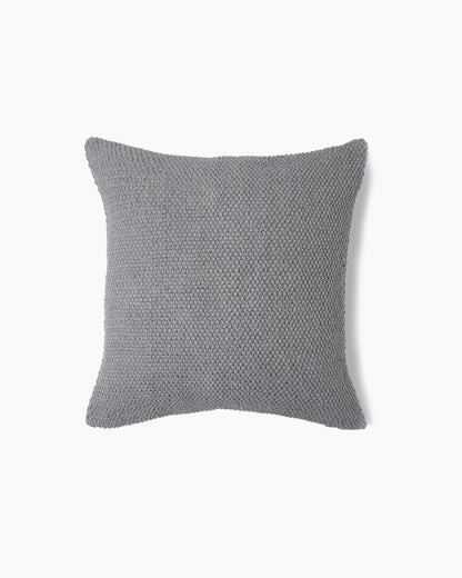 Textured Cotton Pillow Cover - Individual / Indigo