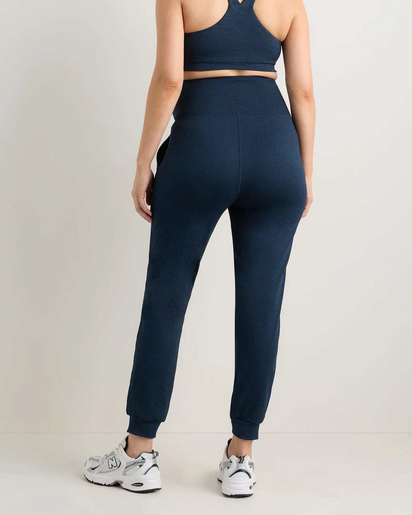 Ultra-Soft Maternity Joggers - XS / Heather Black