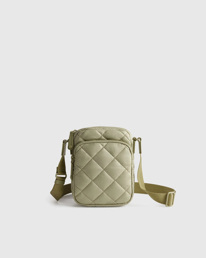 Transit Quilted Phone Crossbody - One Size / Navy