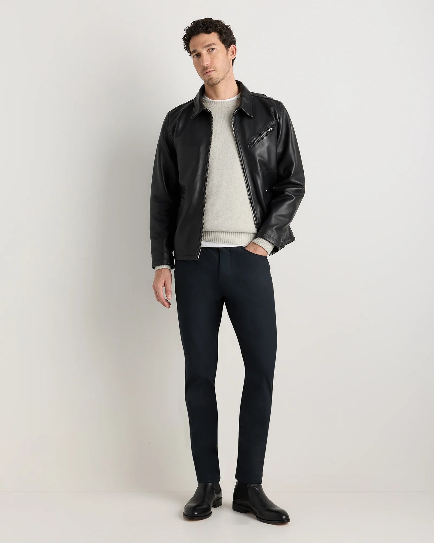 Everyday 5-Pocket Tech Pants - 30X30 / True Black