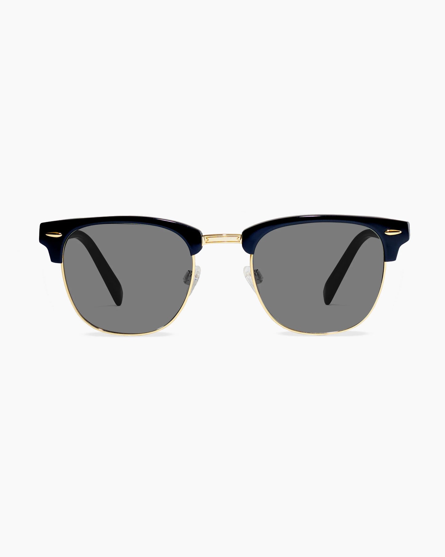 Avery Polarized Acetate Sunglasses - One Size / Clear Slate with Grey lens
