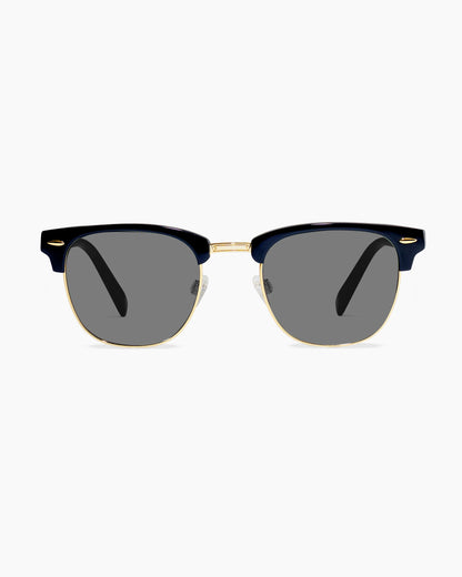 Avery Polarized Acetate Sunglasses - One Size / Clear Slate with Grey lens