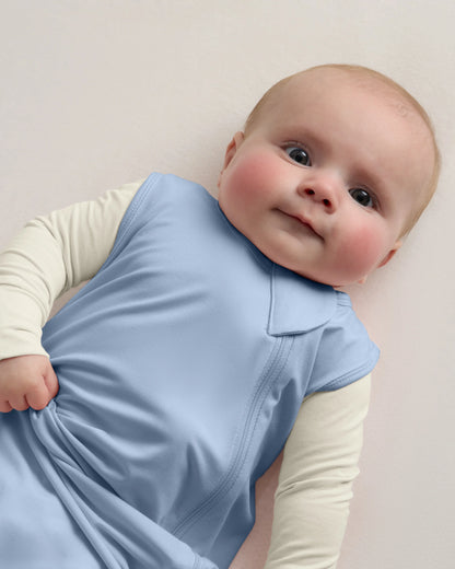 Bamboo Sleep Bag 0.5 TOG - S / Colony Blue