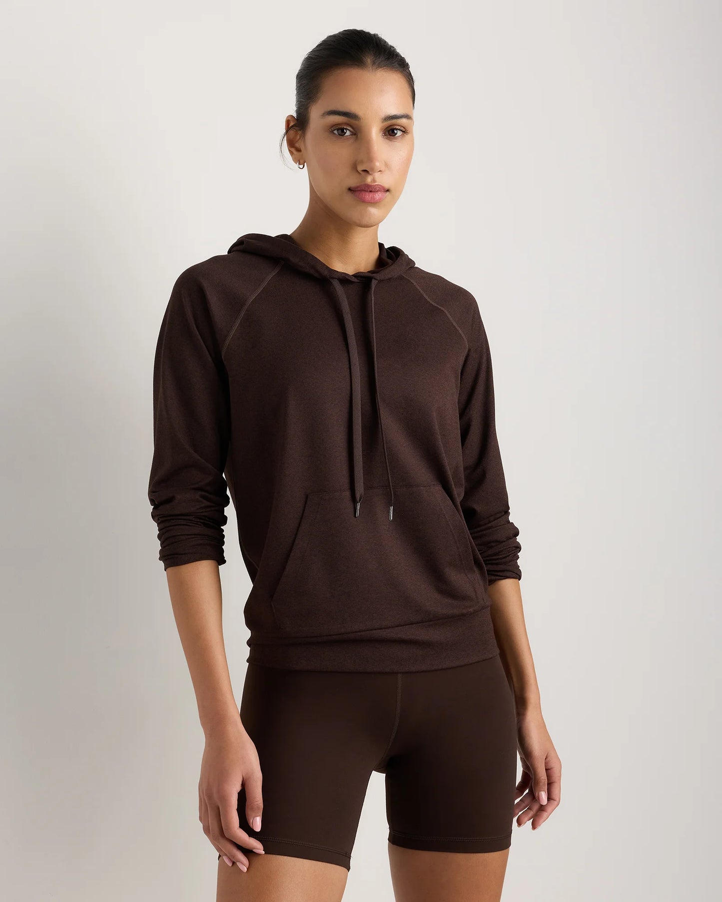 Flowknit Pullover Hoodie - XS / Heather Navy