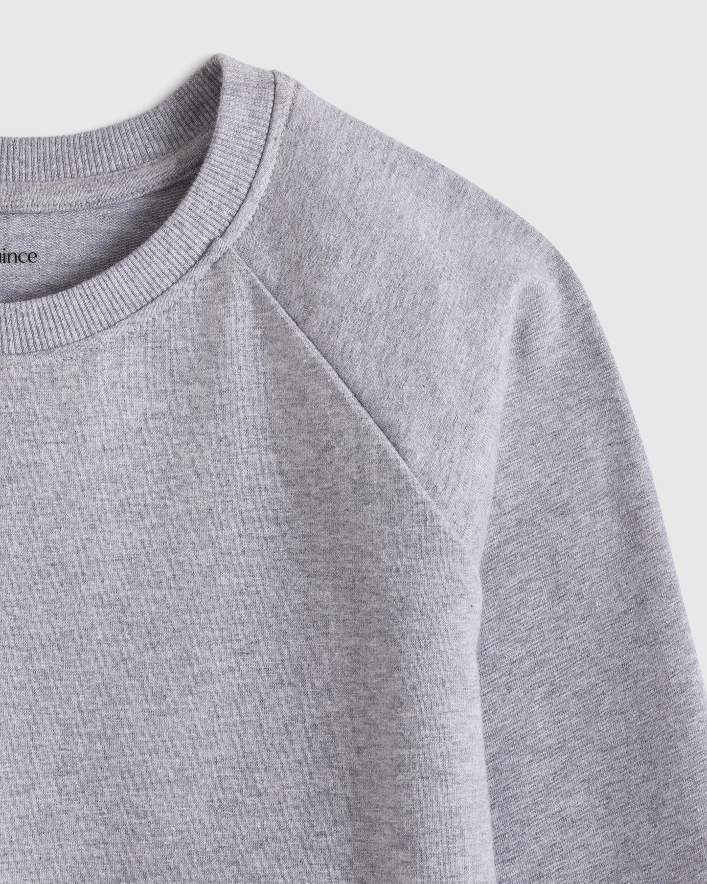 Organic Cotton French Terry Crew Neck Sweatshirt - 6 / Heart Graphic