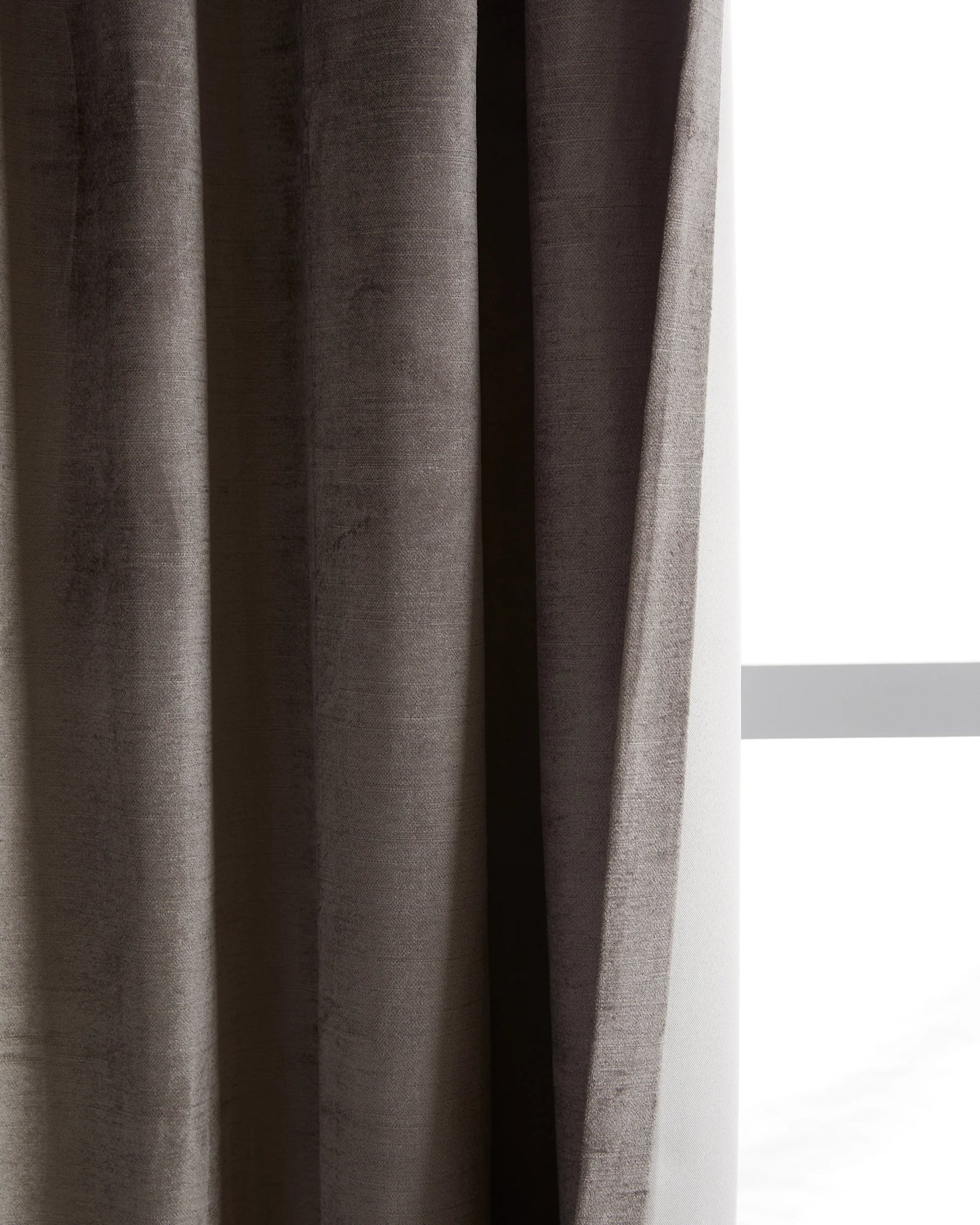 Luster Velvet True Blackout Curtain - Single Panel - 48x84 / Champagne