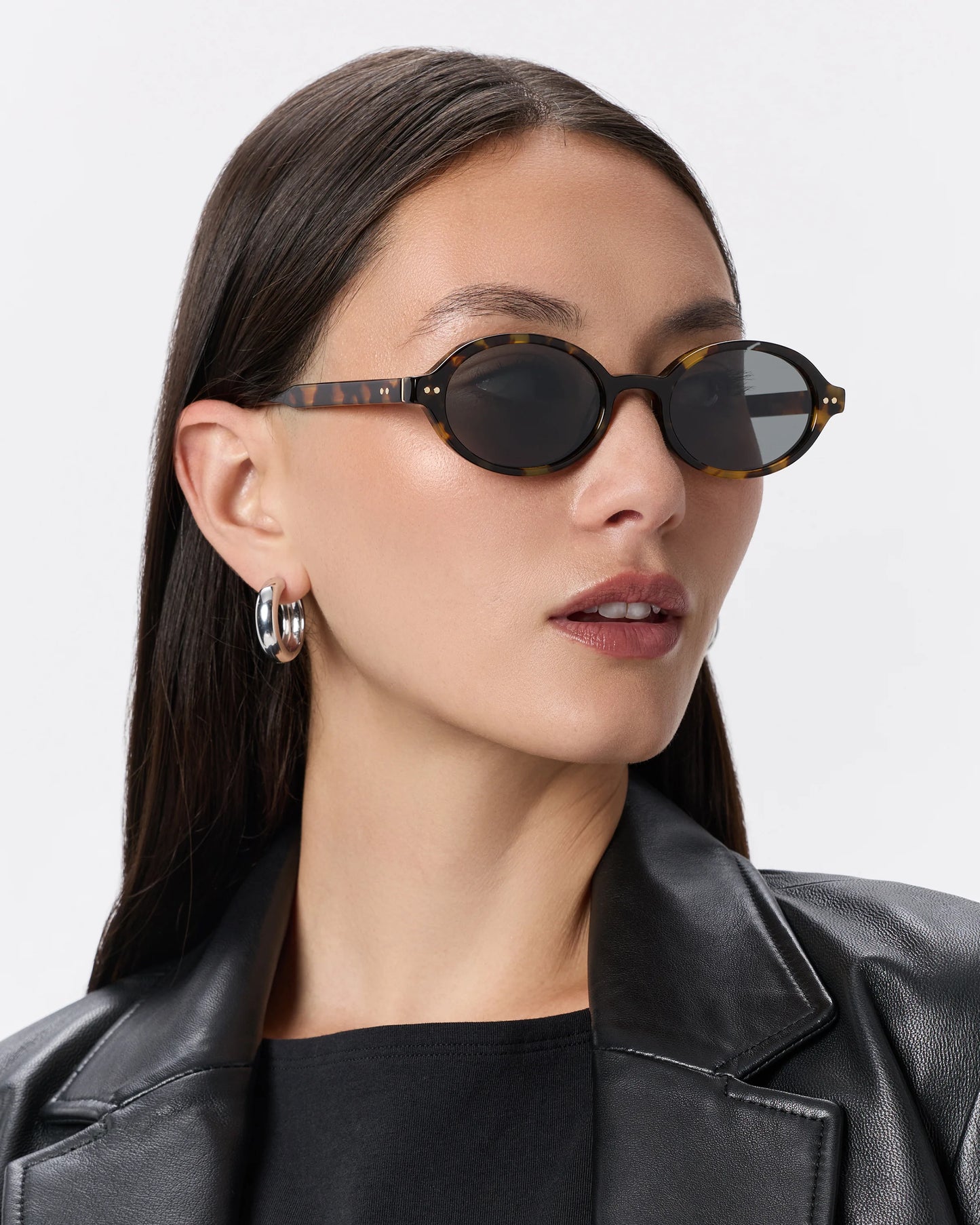 Mallorca Polarized Acetate Sunglasses - One Size / Black with Grey lens