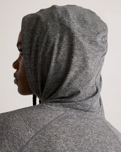 Flowknit Pullover Hoodie - XS / Heather Navy