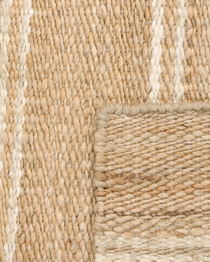 Rain Handwoven Jute Rug - 5' x 8' / Natural