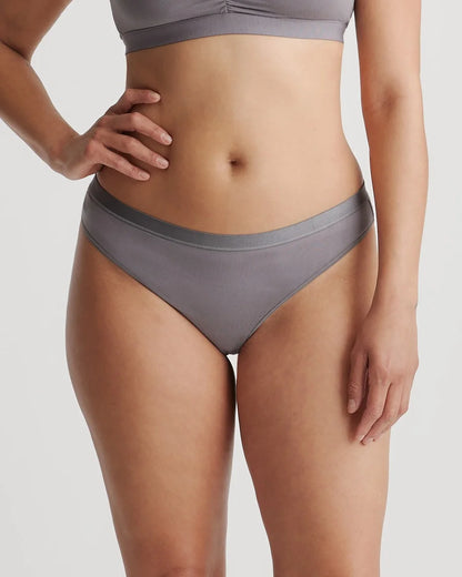 Micromodal Thong (6-pack) - XS / Warm Sand