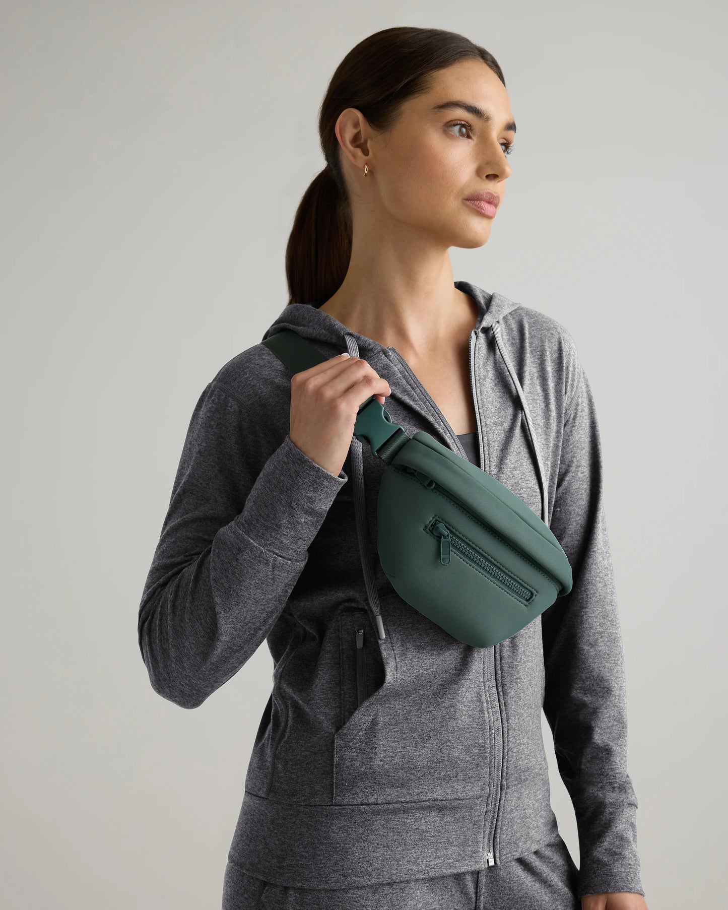 All-Day Neoprene Belt Bag - One Size / Espresso