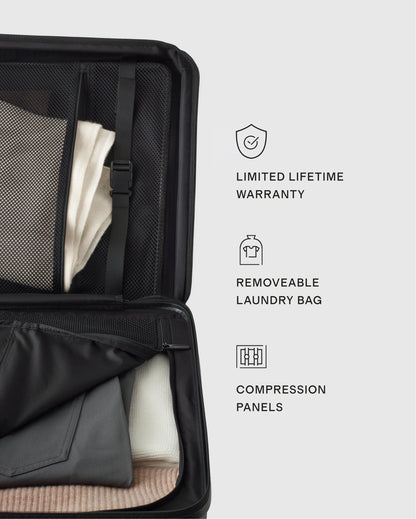 Front Pocket Carry-On Suitcase - One Size / Lavender