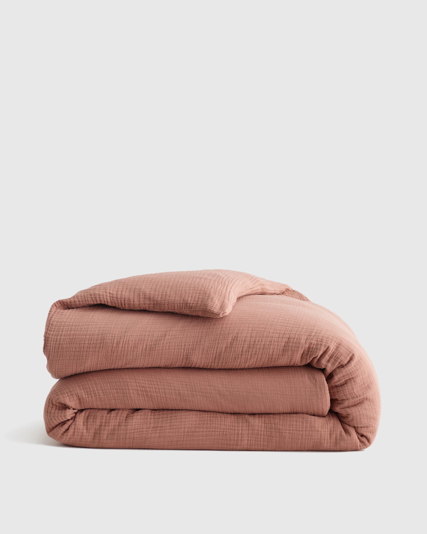 Organic Cotton Gauze Duvet Cover - Twin / Dried Sage