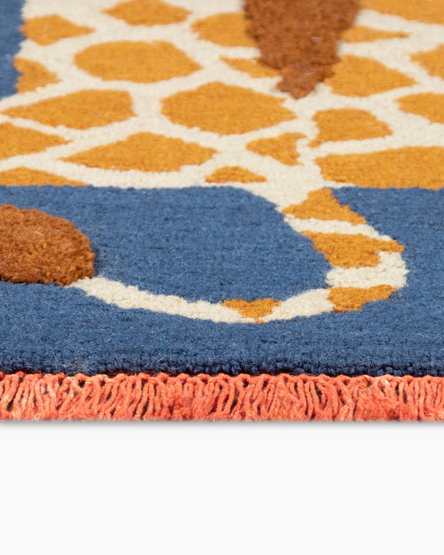 Playful Animals Hand-Tufted Wool Rug - 3' x 5' / Bear