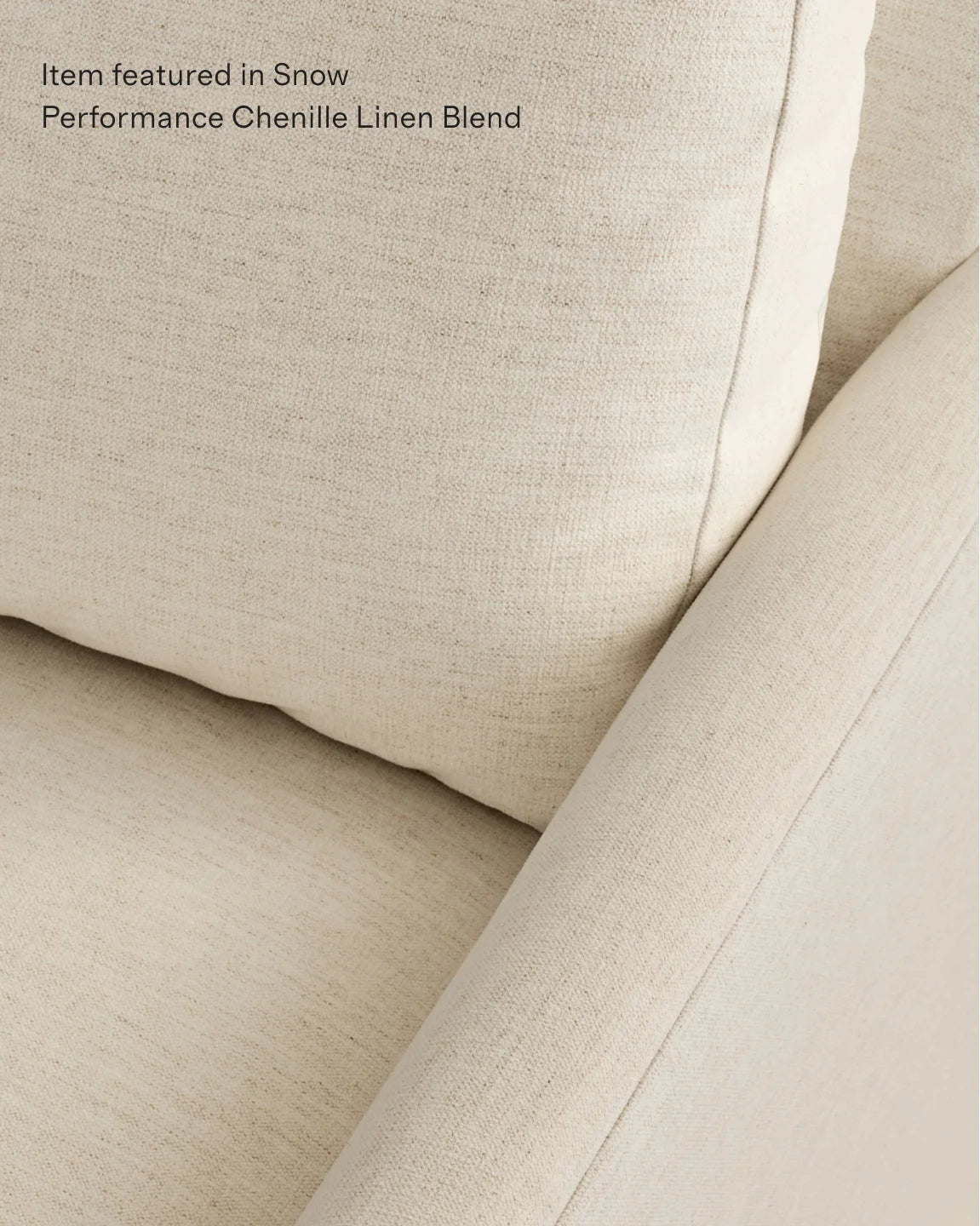 Brennan Accent Chair in Performance Chenille Linen Blend - One Size / Sorrell