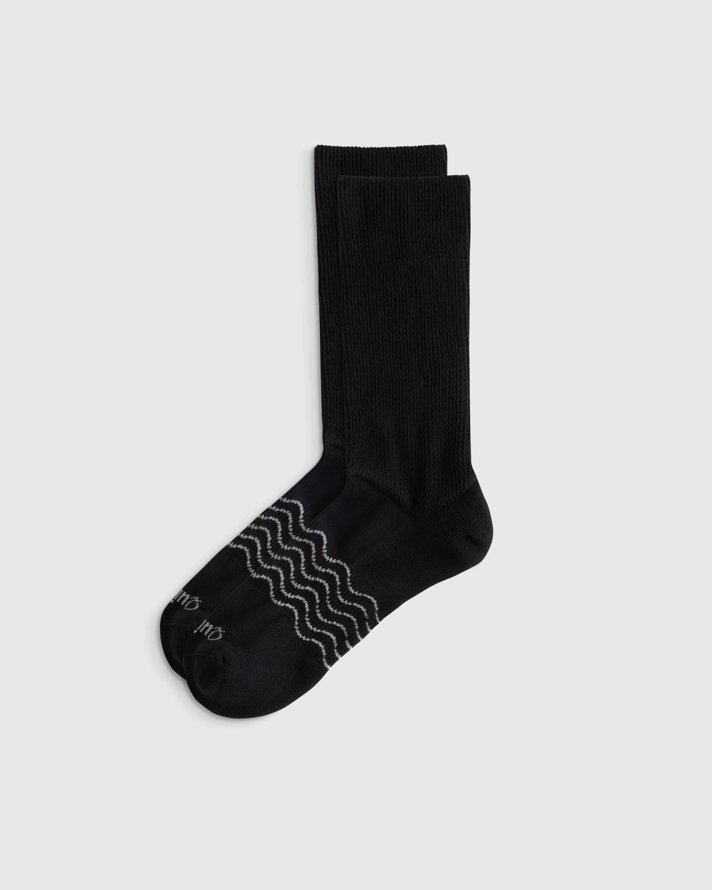 Everyday Cotton Targeted Stretch Crew Socks (4-Pack) - S / White