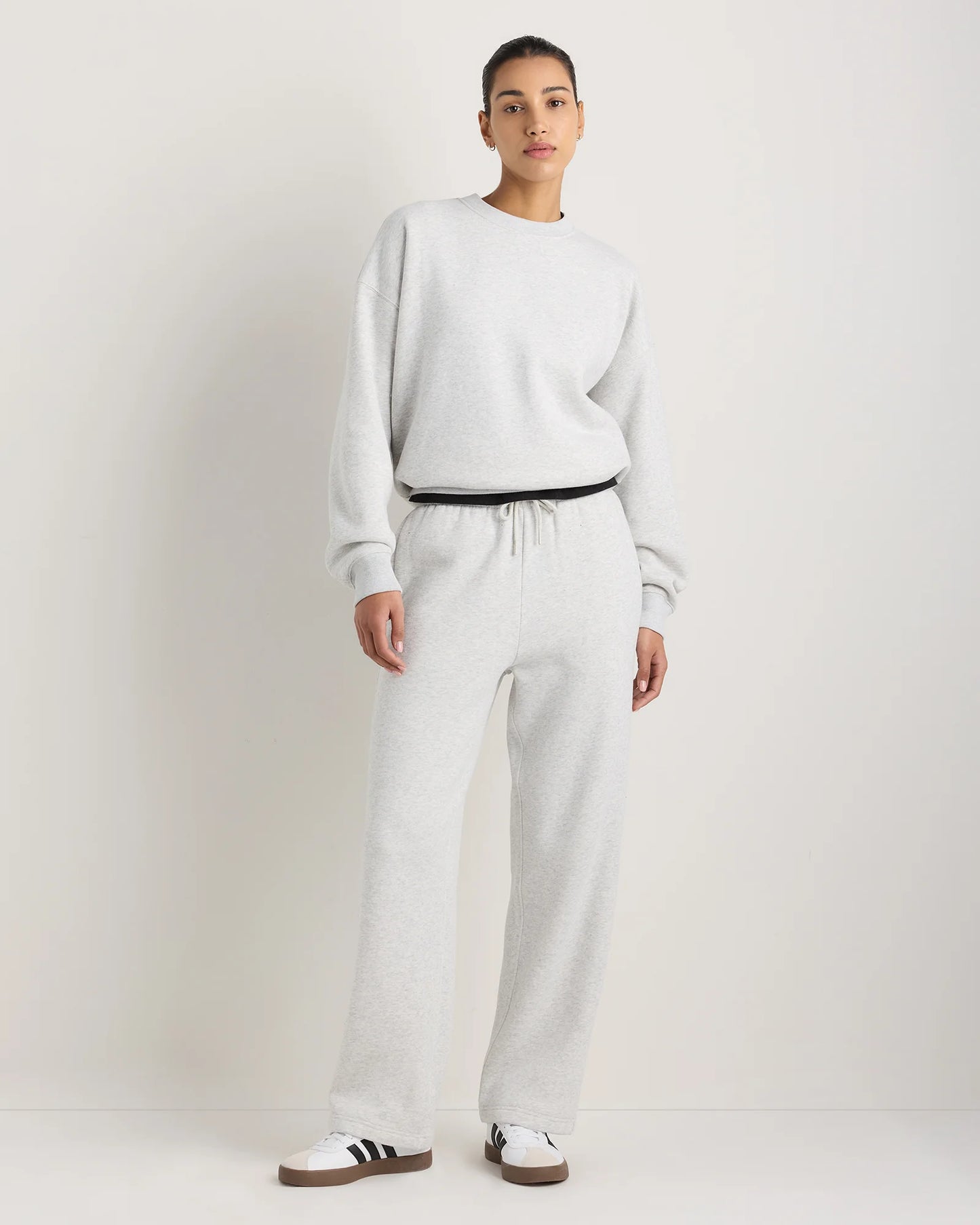 Everyday Fleece Crew - XS / Coastal Sage