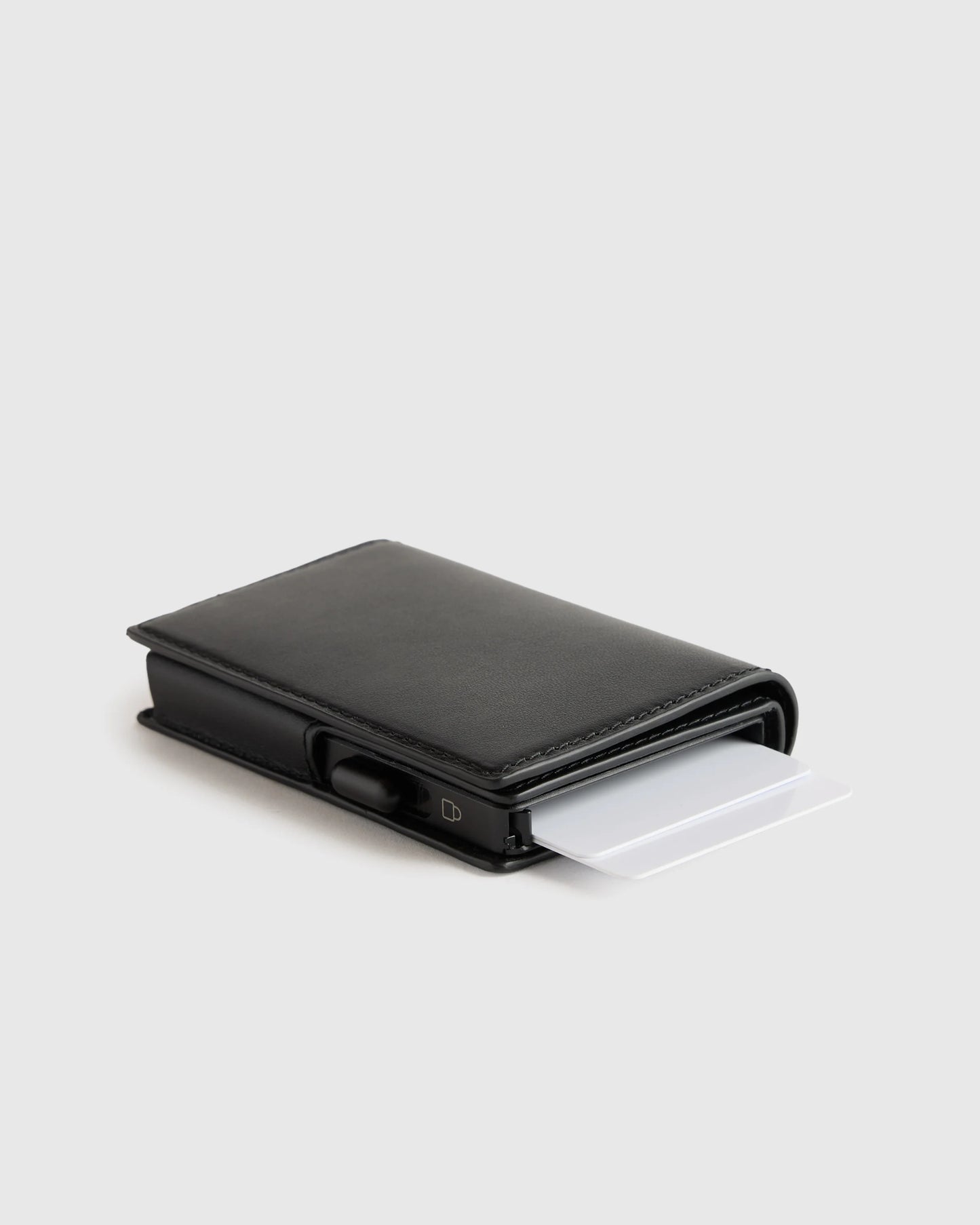 Italian Leather RFID Card Holder - One Size / Hickory