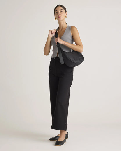 Revive Nylon Crescent Shoulder Bag - One Size / Olive