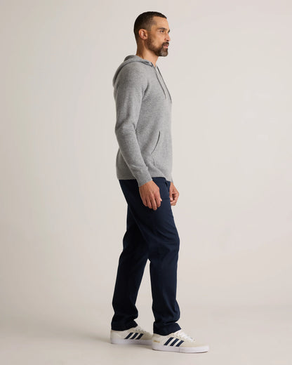 Mongolian Cashmere Pullover Hoodie - XS / Sea Spray Green