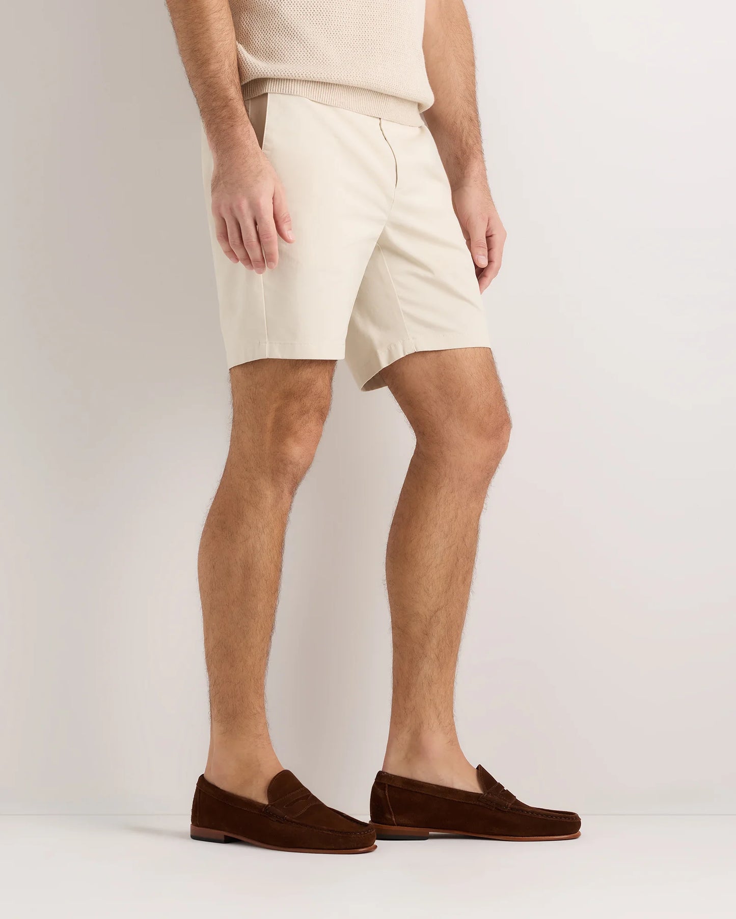 Essential Suede Penny Loafer - 7 / Whiskey