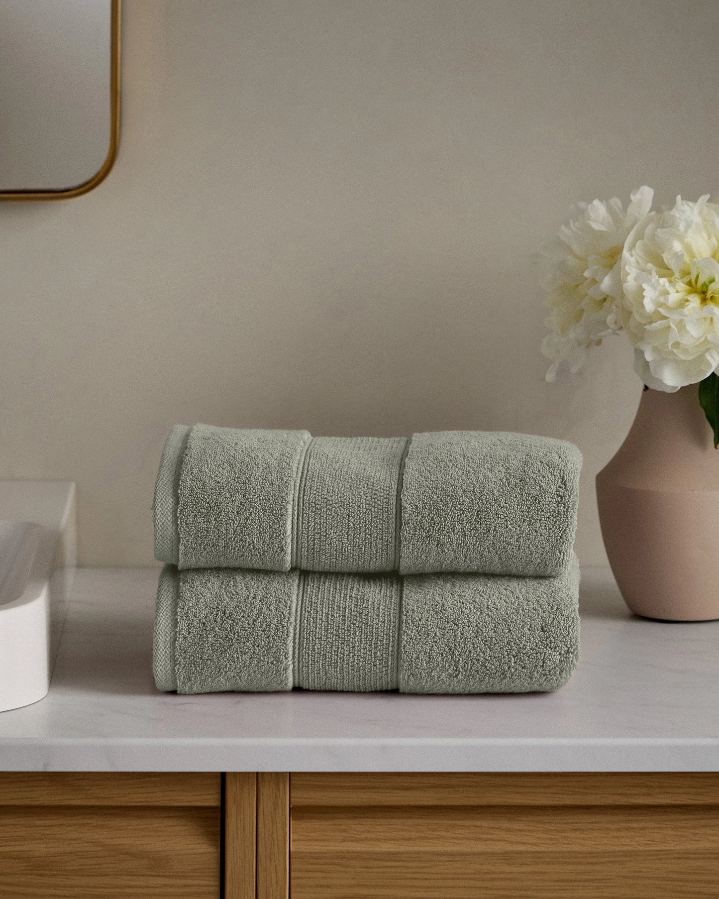 Classic Organic Turkish Cotton Bath Bundle (4 pieces) - One Size / White