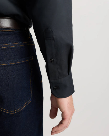 Supima Cotton-Tencel Everyday Shirt - S / Blue Gingham