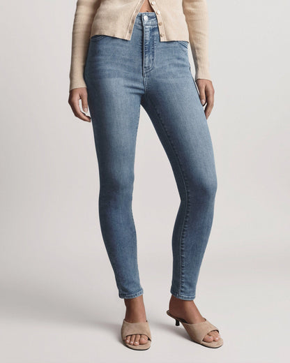Bella Stretch Skinny Jeans - 24 / Seaside Blue