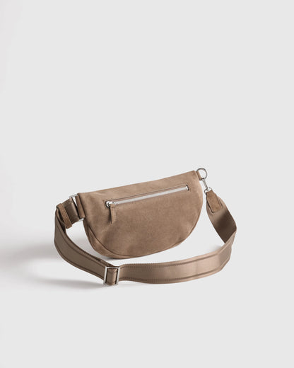 Quinn Suede Sling Bag - One Size / Whiskey
